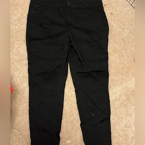 Size 18 black pants